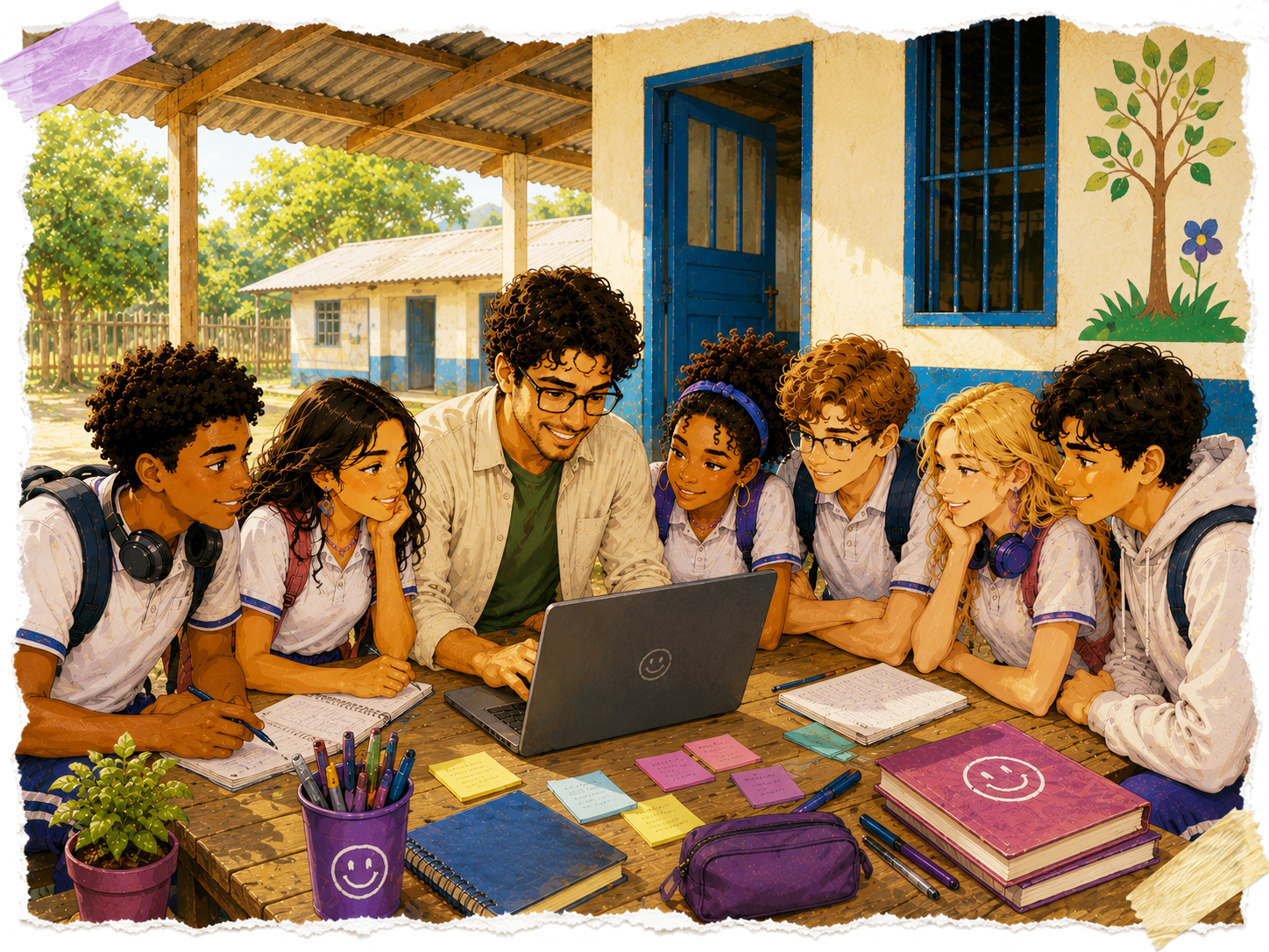 Estudiantes compartiendo aprendizajes y conclusiones de la experiencia.
