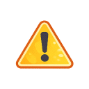 Icono de alerta que representa analizar la situación antes de actuar.