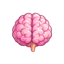 Icono de cerebro que representa decidir qué hacer con criterio.