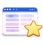 Icono de contenido personalizado con noticias y sugerencias.